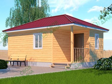 Баня из бруса «Агапа»