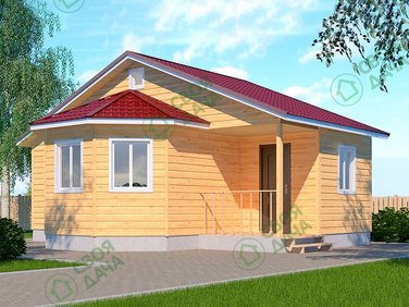 Баня из бруса «Назия»