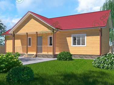 Дом из бруса «Павлодар»