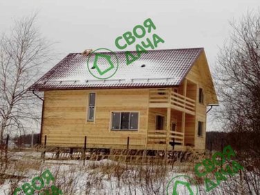 Каркасный дом 9,3 м х 11,7 м.
