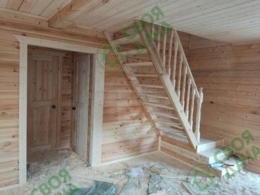 Дом из бруса в СНТ Ёлочка