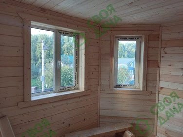 Дом из бруса в СНТ Ёлочка
