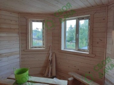 Дом из бруса в СНТ Ёлочка