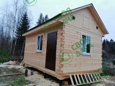 Баня из бруса в СНТ Редан