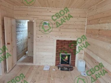 Баня из бруса в пос. Колюбакино