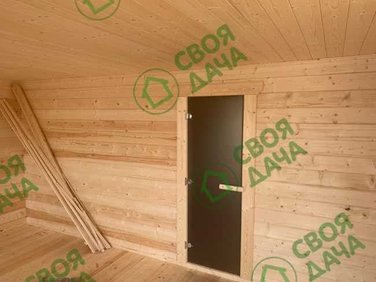 Баня из бруса в с. Парфентьево