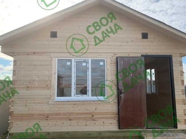 Баня из бруса в с. Парфентьево