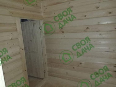 Баня из бруса в СНТ Ручеёк