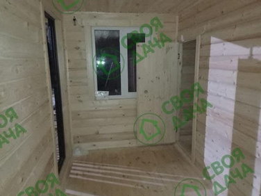 Баня из бруса в СНТ Ручеёк